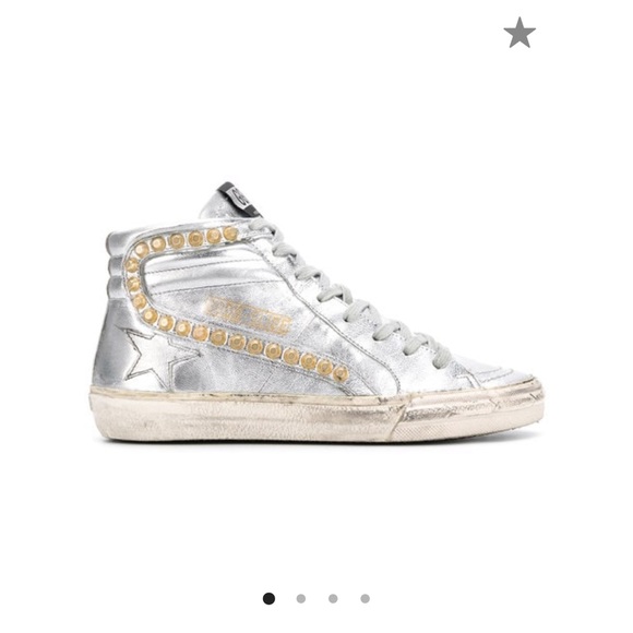 Silver metallic Golden Goose - Picture 2 of 2